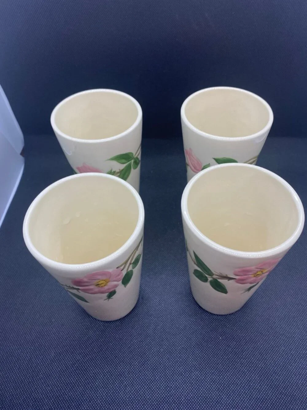Desert Rose 12 oz. Tumblers. Set of 4